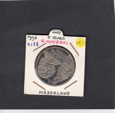 Beschrijving: 5 Euro C.HUYGENS